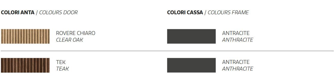 scheda colori Madia Ronda