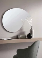 Specchio elegante goccia, disponibile in due colori