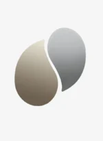 Specchio elegante goccia, disponibile in due colori